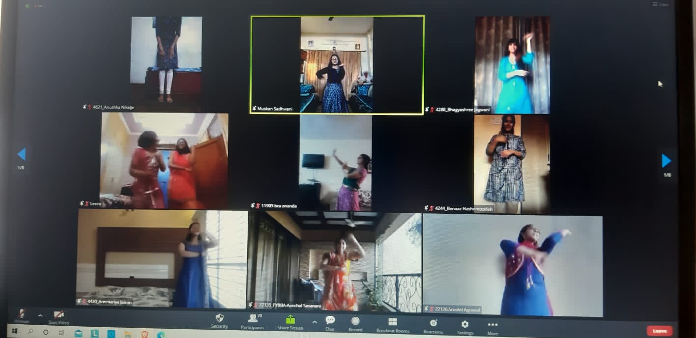 NAVRATRI GARBA EVENT HELD BY THE STUDENT COUNCIL